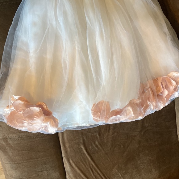 Flower girl dress, size 2. No brand tag - Picture 3 of 6
